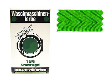 DEKA Waschmaschinen-Farbe smaragd 164